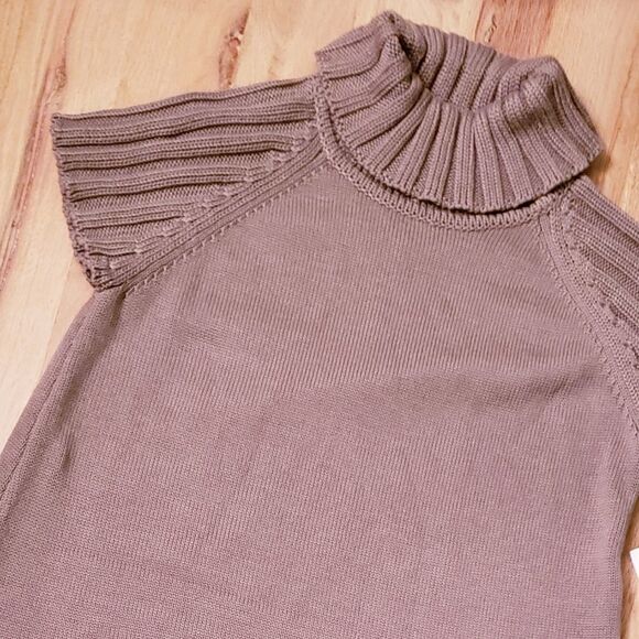 NWT Calvin Klein Cowl Neck Sweater Designer Dress - Picture 5 of 9